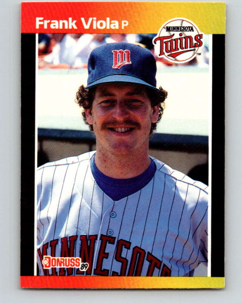 1989 Donruss #237 Frank Viola Mint Minnesota Twins Image 1