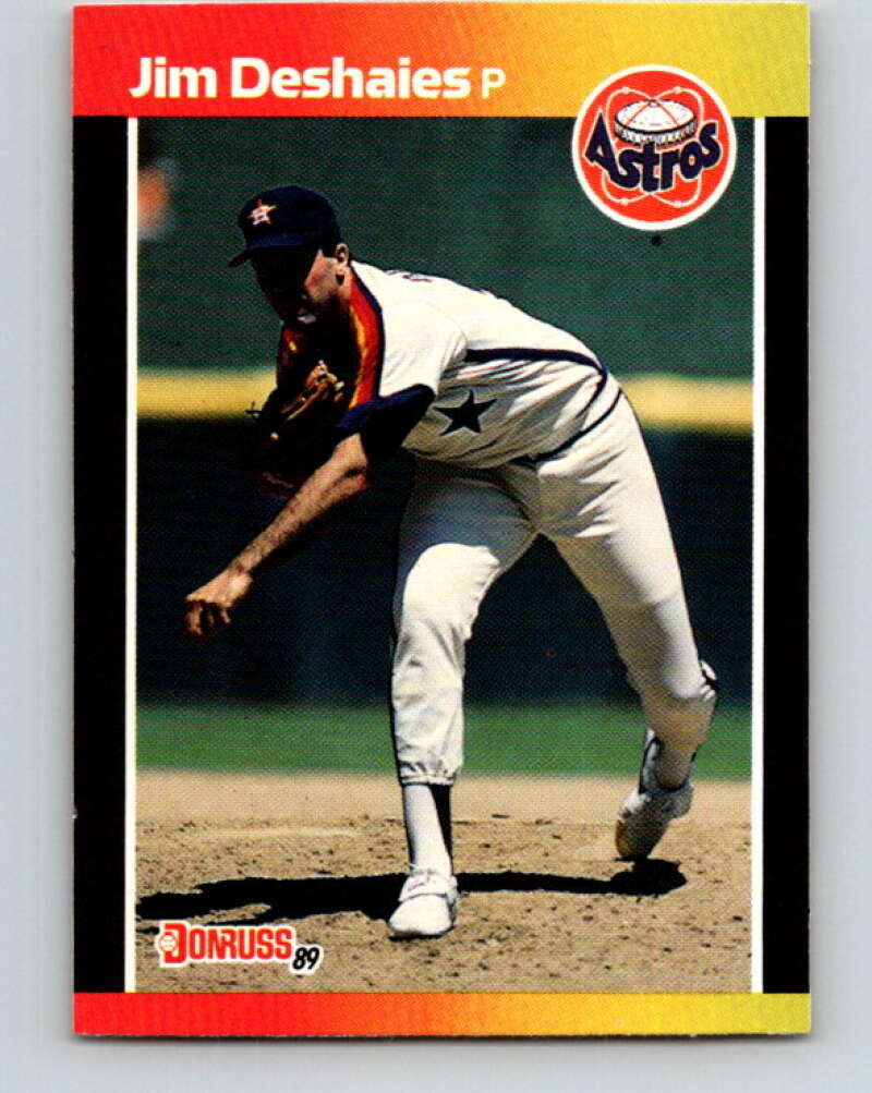 1989 Donruss #241 Jim Deshaies Mint Houston Astros Image 1