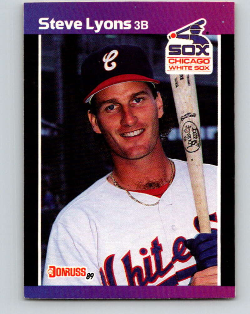 1989 Donruss #253 Steve Lyons Mint Chicago White Sox Image 1
