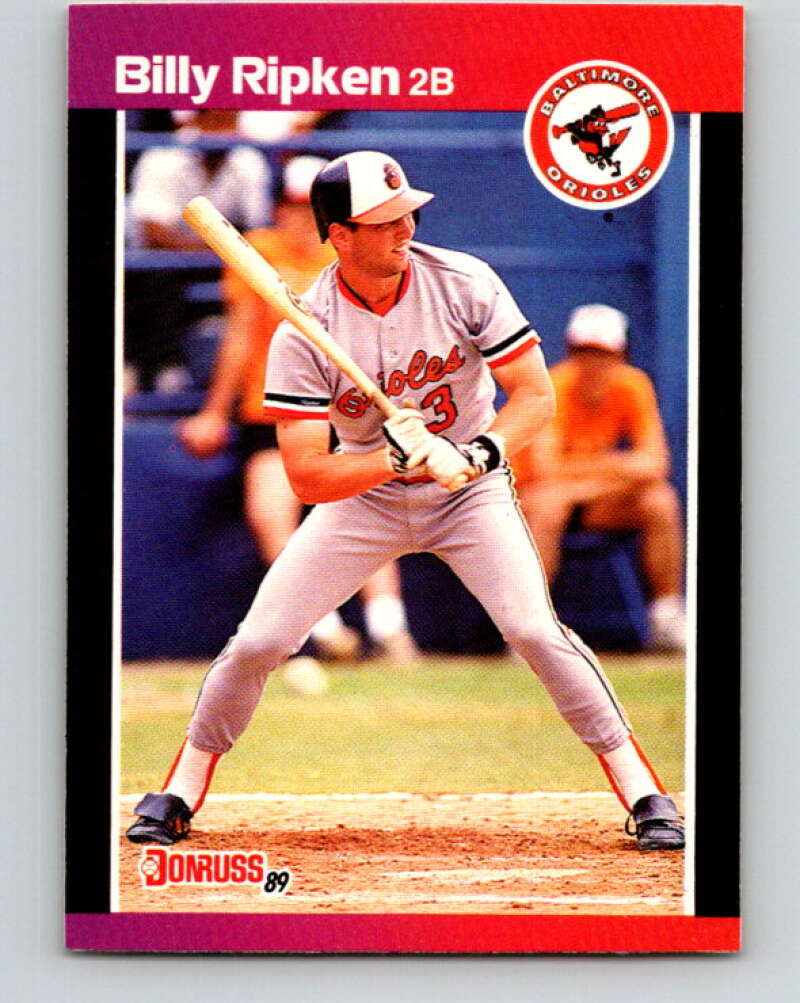 1989 Donruss #259 Billy Ripken Mint Baltimore Orioles Image 1