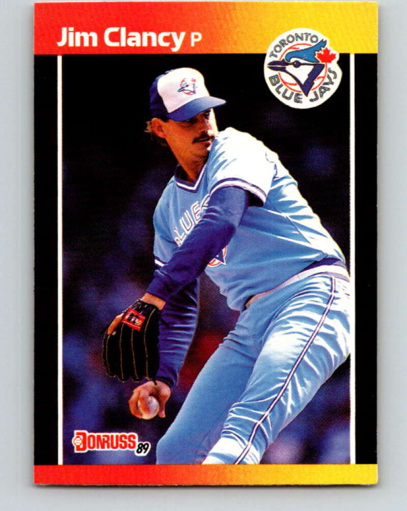 1989 Donruss #267 Jim Clancy Mint Toronto Blue Jays Image 1