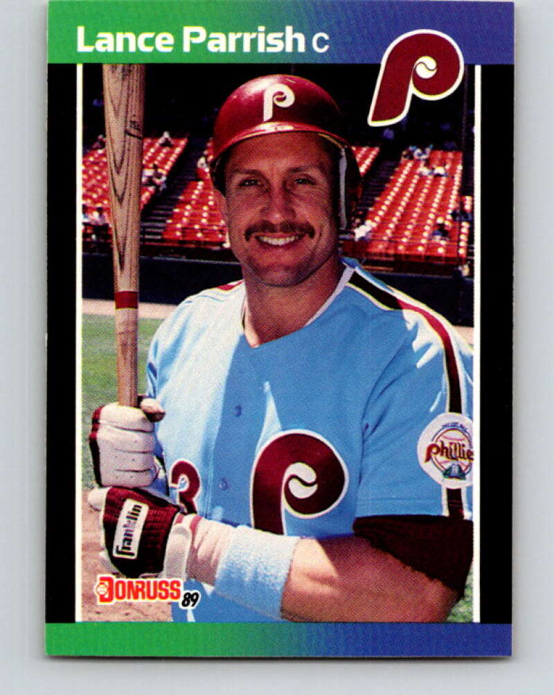1989 Donruss #278 Lance Parrish Mint Philadelphia Phillies Image 1