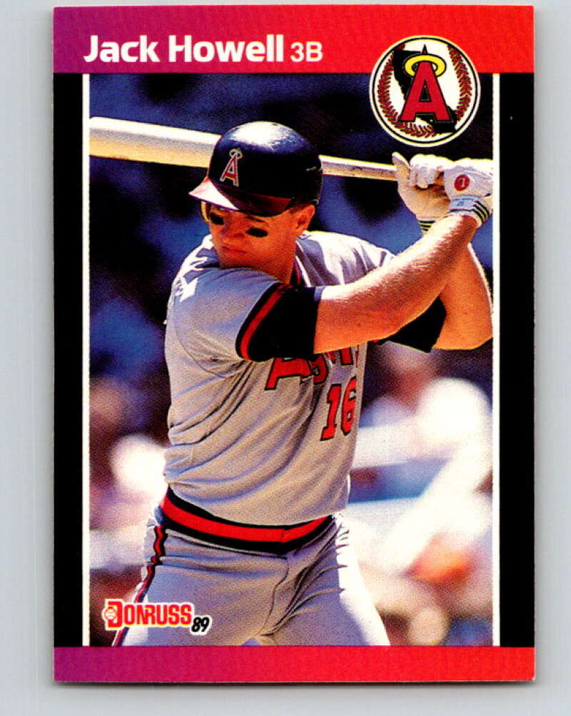 1989 Donruss #288 Jack Howell Mint California Angels Image 1