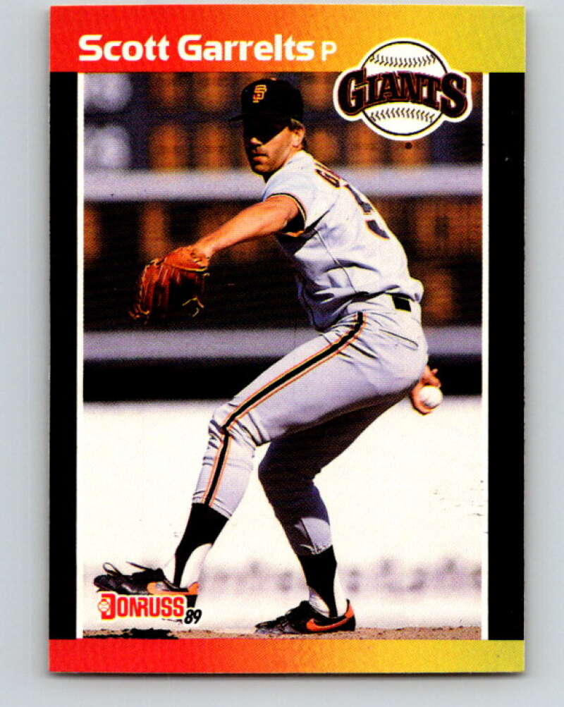 1989 Donruss #295 Scott Garrelts UER Mint San Francisco Giants Image 1