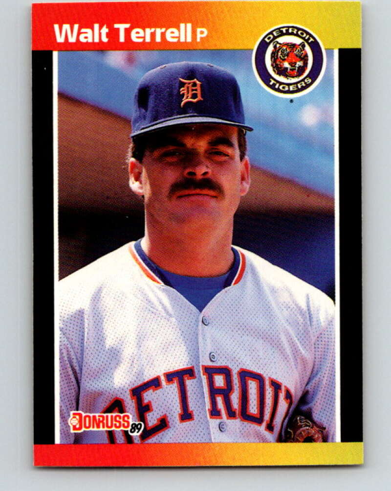 1989 Donruss #296 Walt Terrell Mint Detroit Tigers Image 1