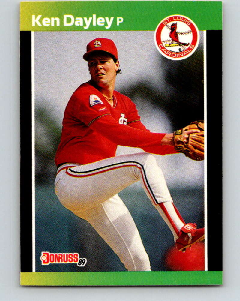 1989 Donruss #299 Ken Dayley Mint St. Louis Cardinals Image 1