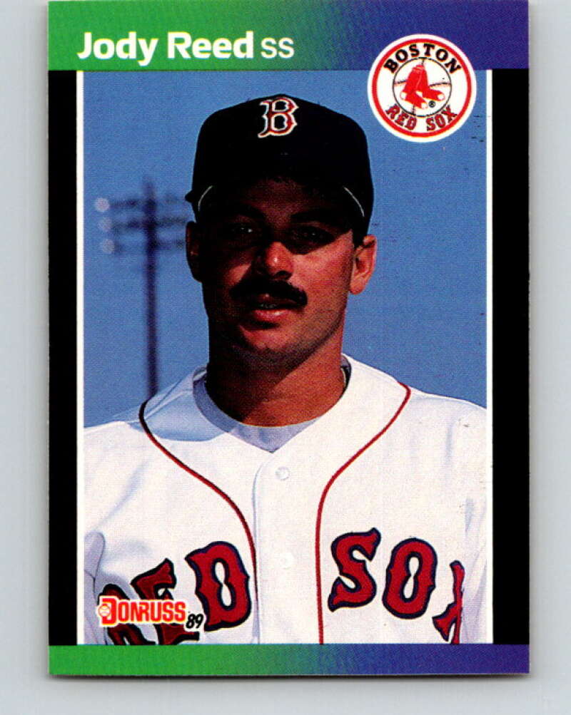 1989 Donruss #305 Jody Reed Mint Boston Red Sox Image 1