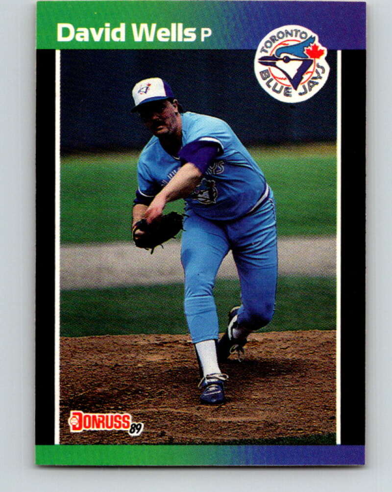 1989 Donruss #307 David Wells Mint Toronto Blue Jays Image 1