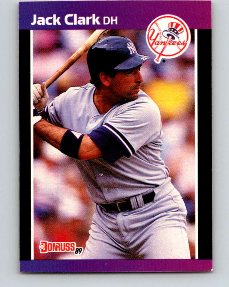 1989 Donruss #311 Jack Clark Mint New York Yankees Image 1