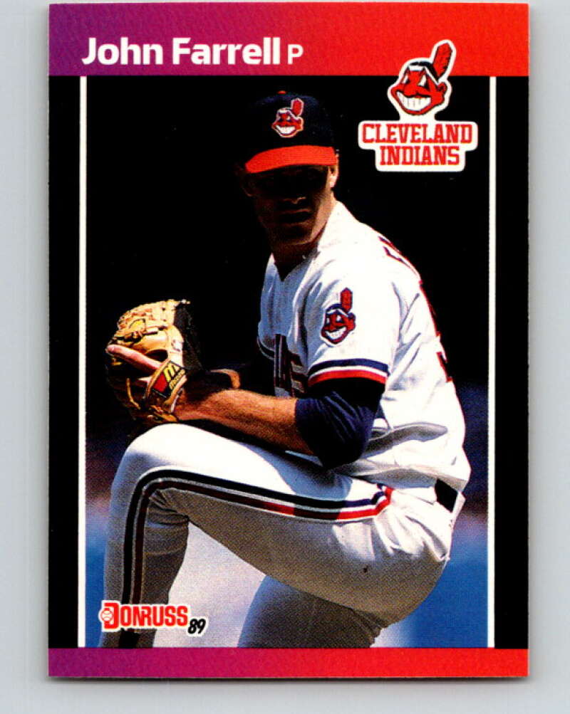 1989 Donruss #320 John Farrell Mint Cleveland Indians Image 1