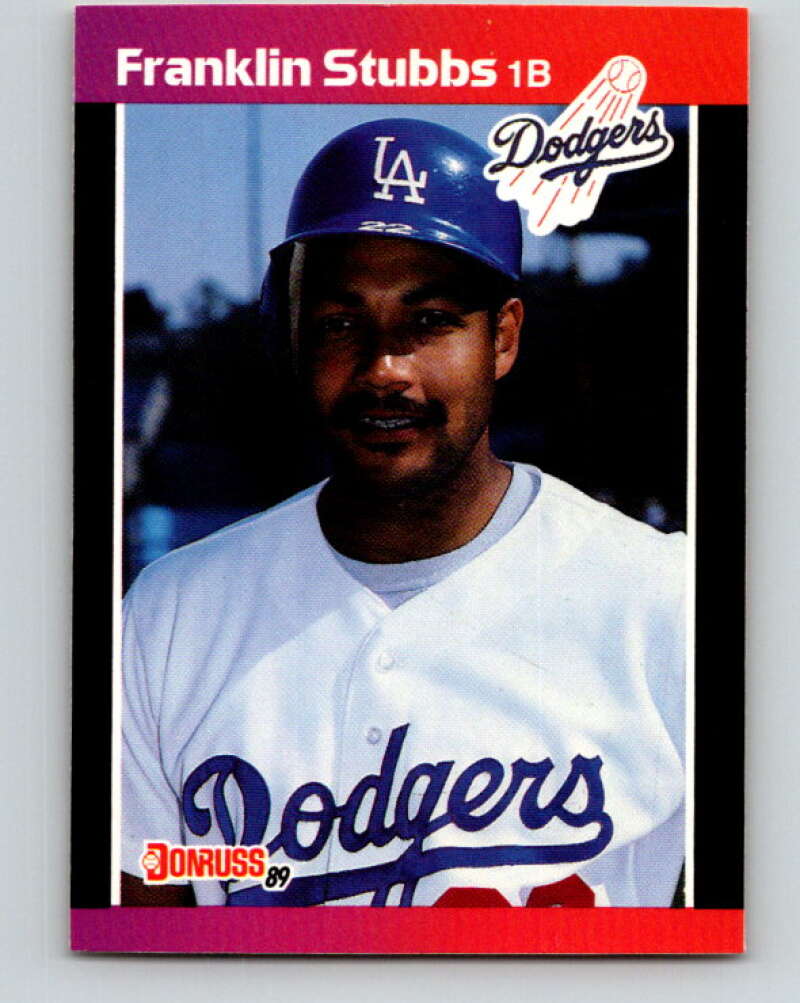 1989 Donruss #321 Franklin Stubbs Mint Los Angeles Dodgers Image 1