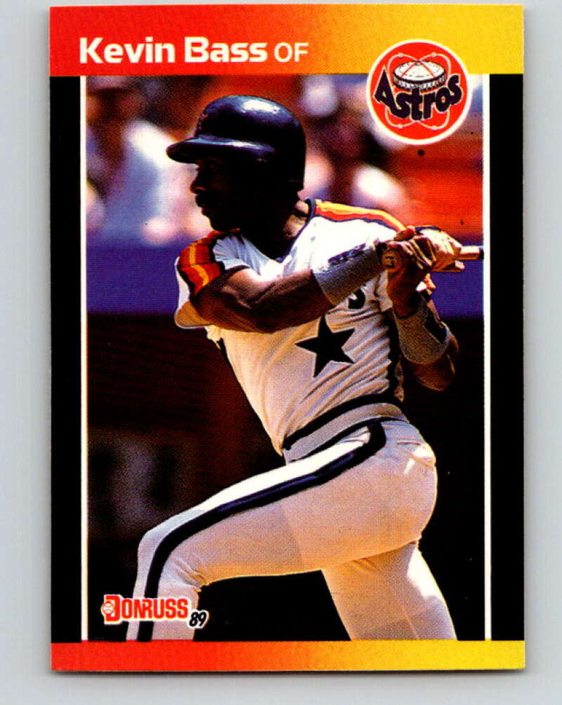 1989 Donruss #325 Kevin Bass Mint Houston Astros Image 1