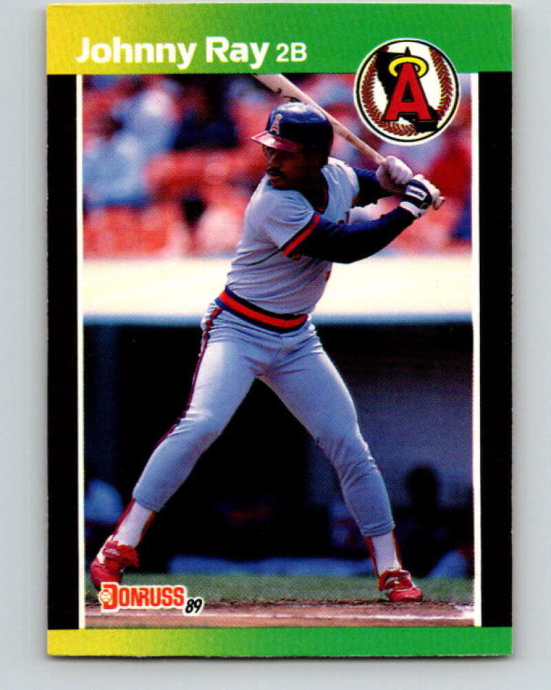 1989 Donruss #331 Johnny Ray Mint California Angels Image 1