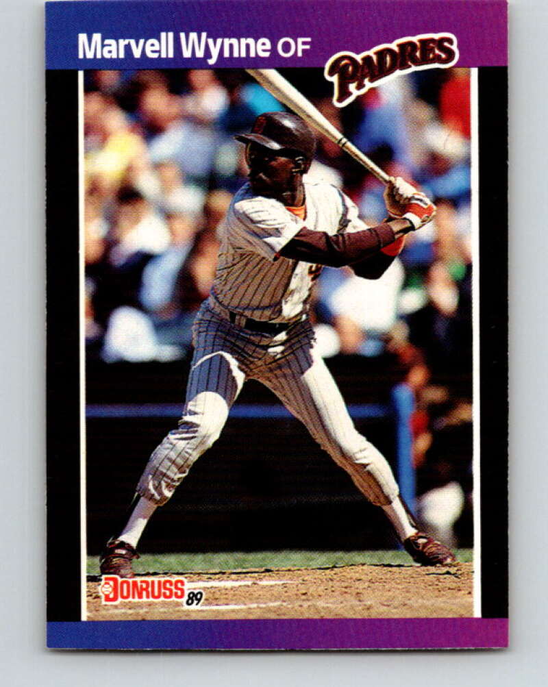 1989 Donruss #347 Marvell Wynne Mint San Diego Padres Image 1