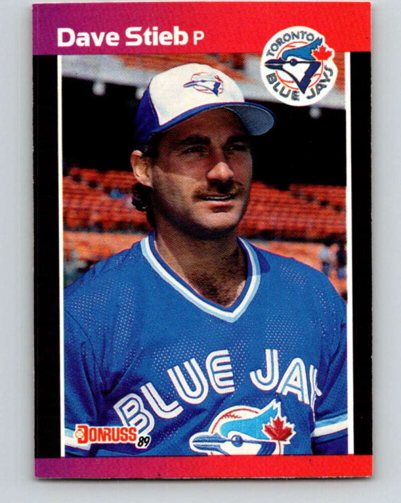 1989 Donruss #349 Dave Stieb Mint Toronto Blue Jays Image 1