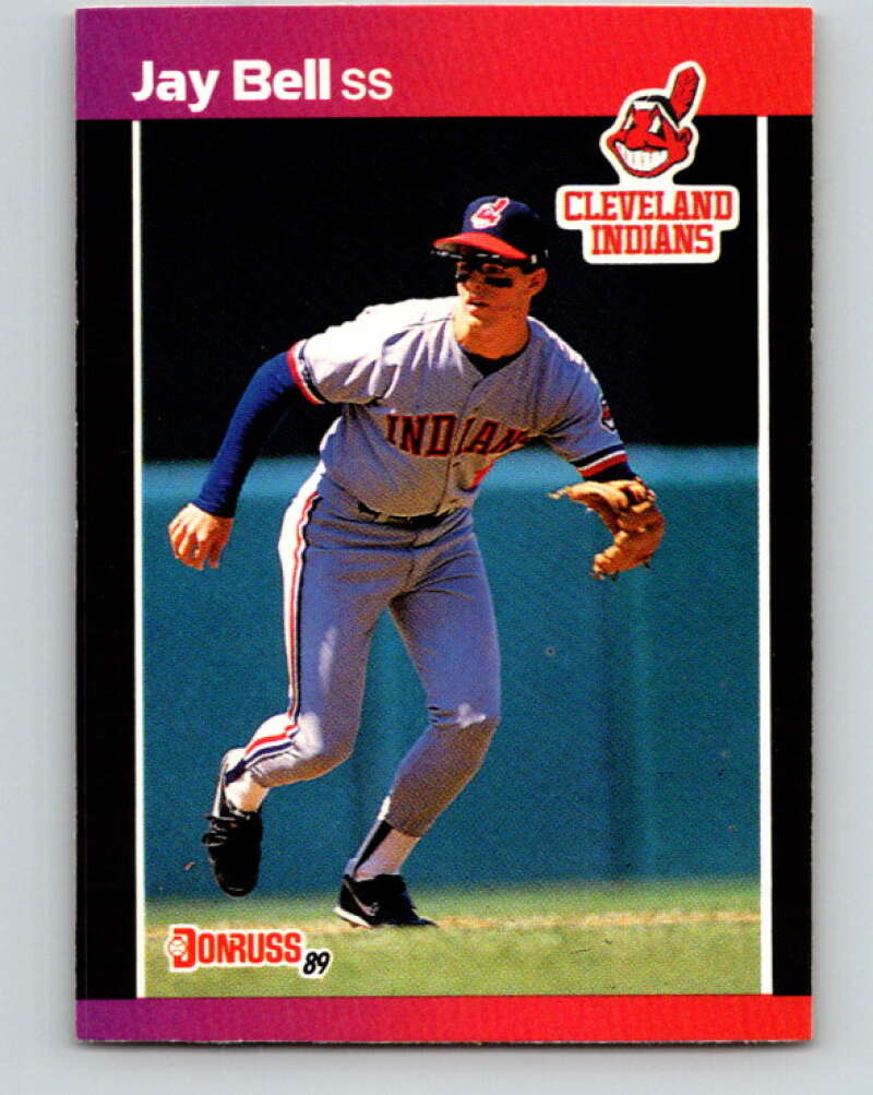 1989 Donruss #350 Jay Bell Mint Cleveland Indians Image 1