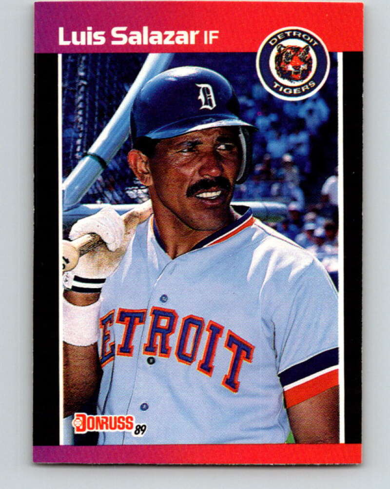 1989 Donruss #352 Luis Salazar Mint Detroit Tigers Image 1