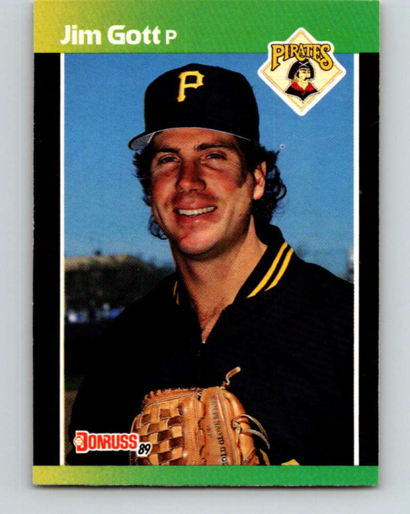 1989 Donruss #362 Jim Gott Mint Pittsburgh Pirates Image 1