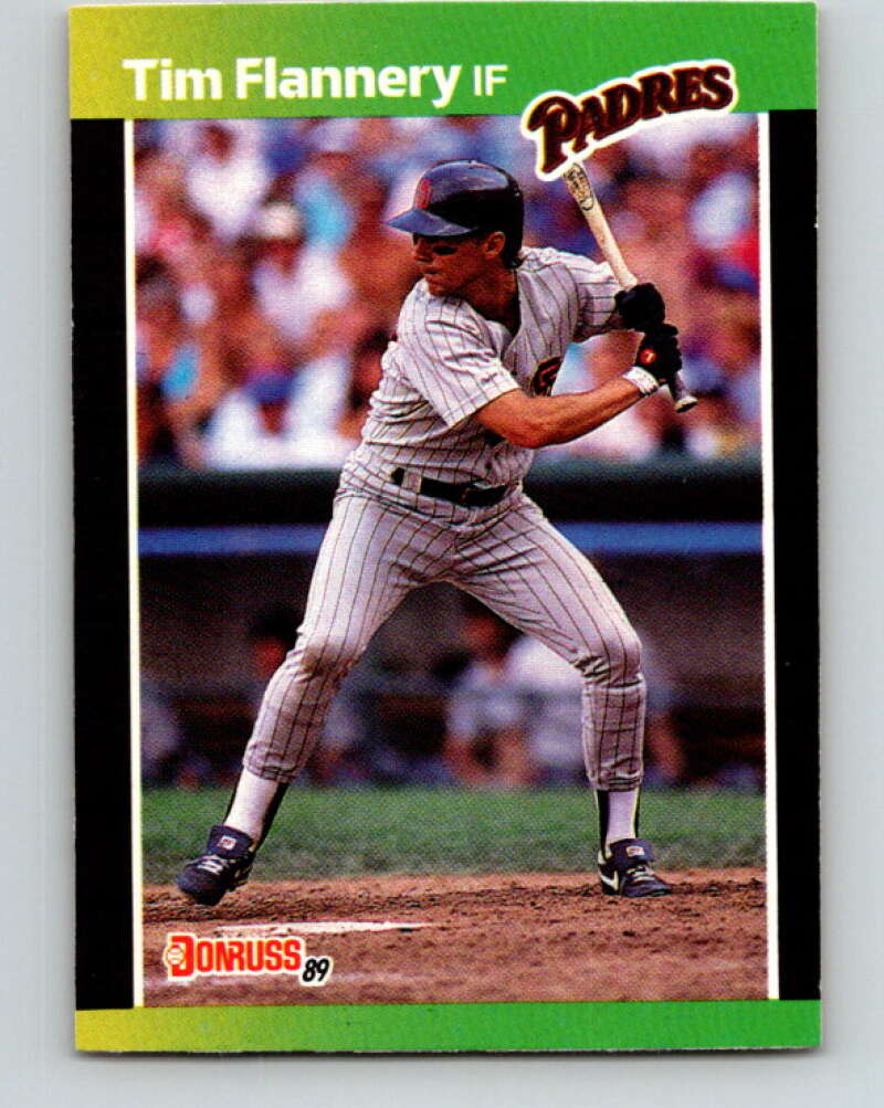 1989 Donruss #364 Tim Flannery Mint San Diego Padres Image 1