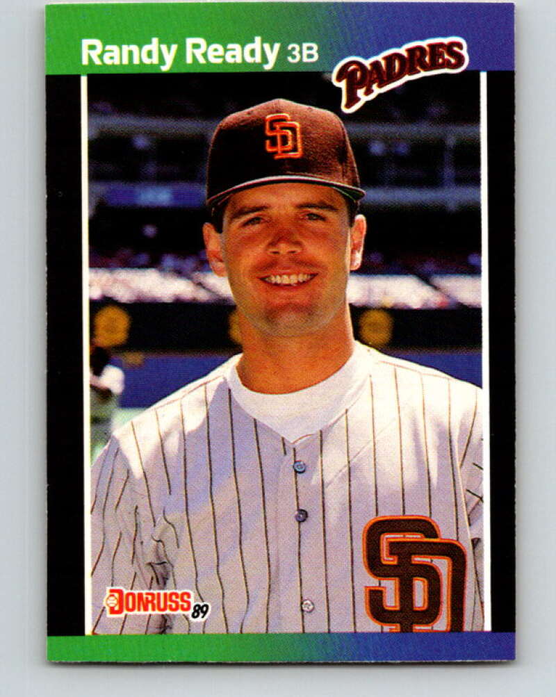 1989 Donruss #365 Randy Ready Mint San Diego Padres Image 1