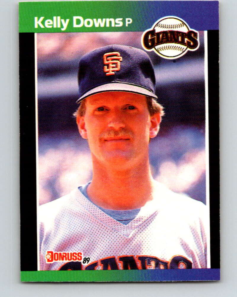 1989 Donruss #367 Kelly Downs Mint San Francisco Giants Image 1
