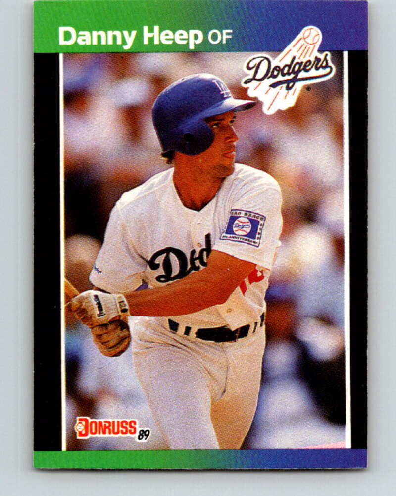 1989 Donruss #368 Danny Heep Mint Los Angeles Dodgers Image 1