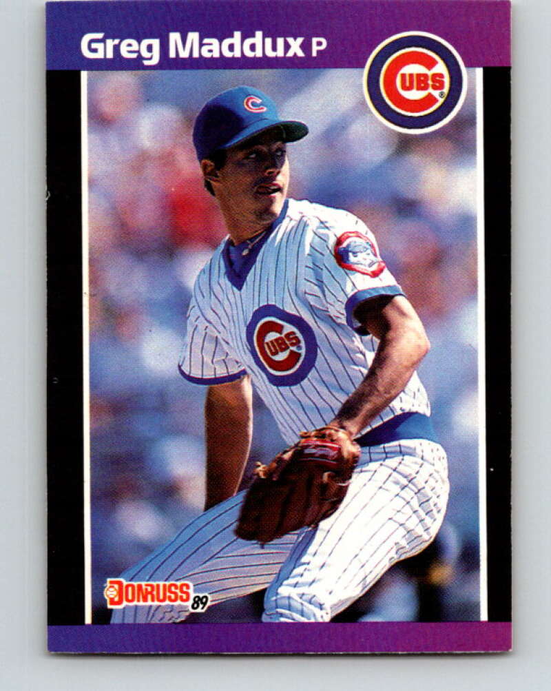 1989 Donruss #373 Greg Maddux Mint Chicago Cubs Image 1