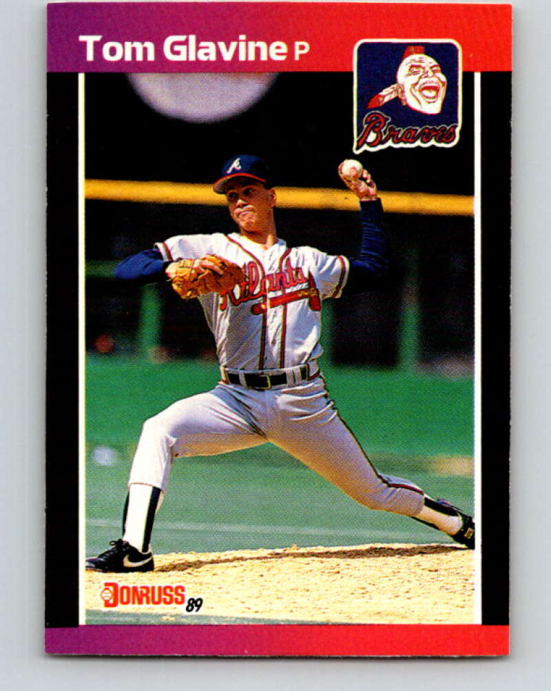 1989 Donruss #381 Tom Glavine Mint Atlanta Braves Image 1