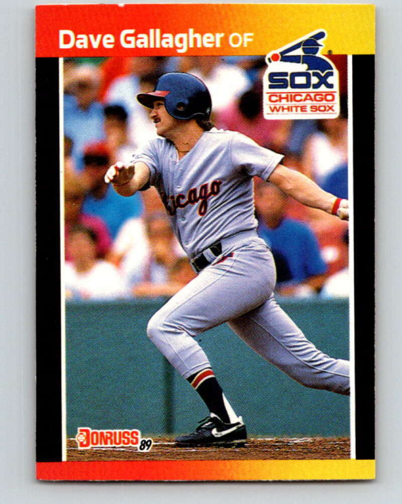 1989 Donruss #384 Dave Gallagher Mint RC Rookie Chicago White Sox Image 1