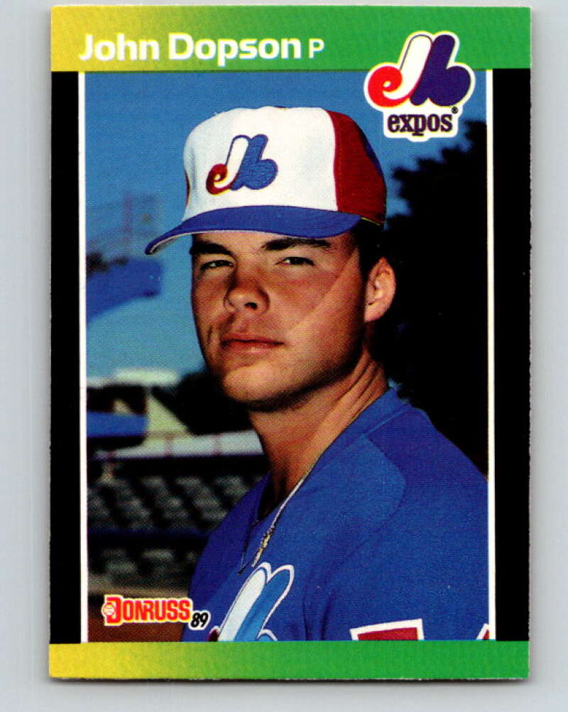 1989 Donruss #392 John Dopson Mint RC Rookie Montreal Expos Image 1