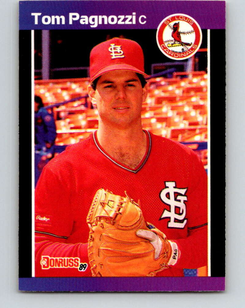 1989 Donruss #399 Tom Pagnozzi Mint St. Louis Cardinals Image 1