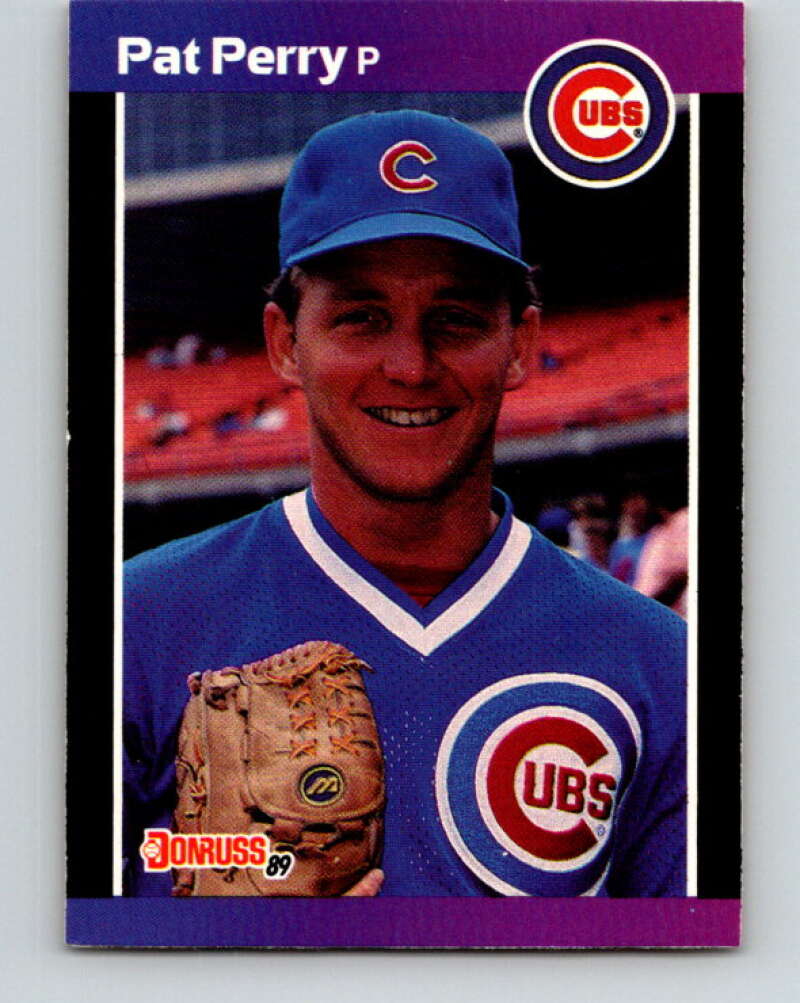 1989 Donruss #404 Pat Perry Mint Chicago Cubs Image 1