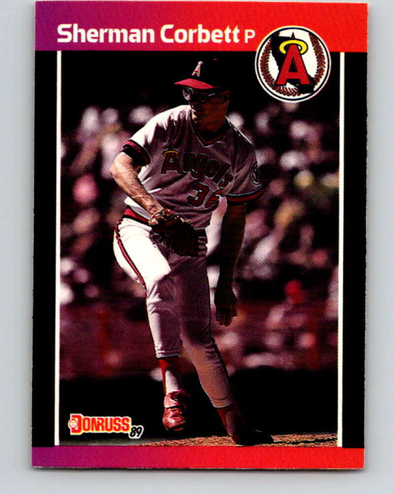 1989 Donruss #407 Sherman Corbett Mint RC Rookie California Angels Image 1