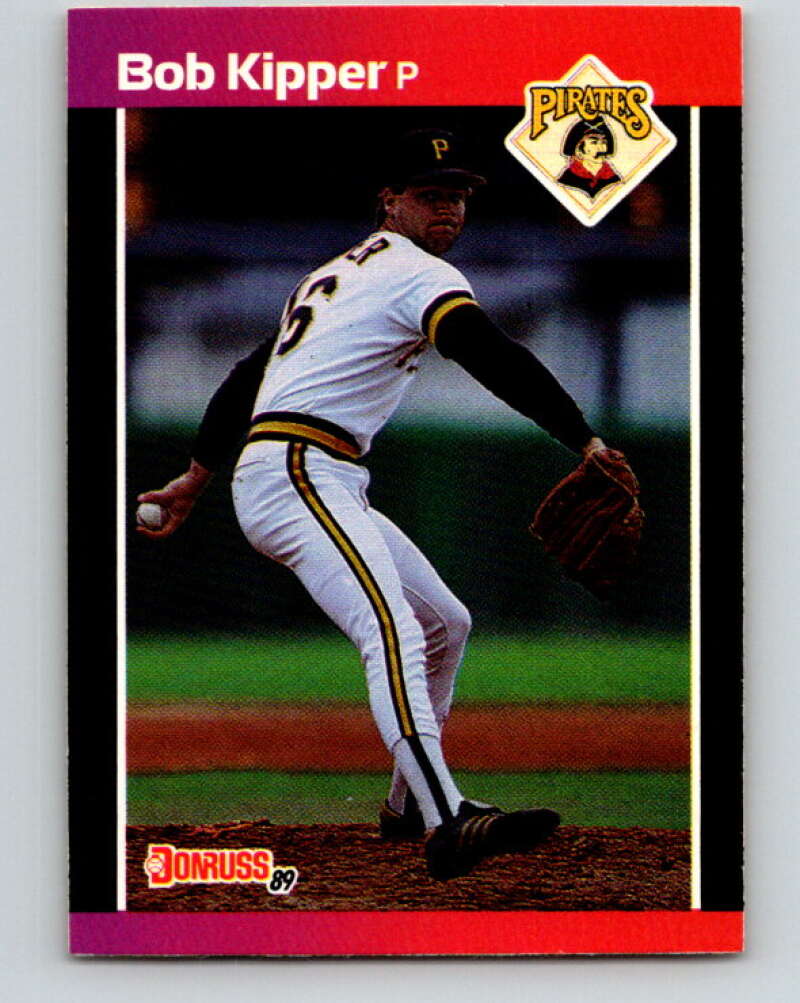 1989 Donruss #409 Bob Kipper Mint Pittsburgh Pirates Image 1