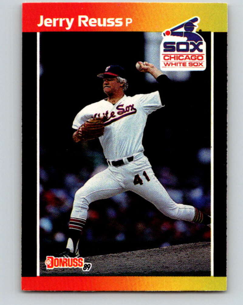 1989 Donruss #413 Jerry Reuss Mint Chicago White Sox Image 1
