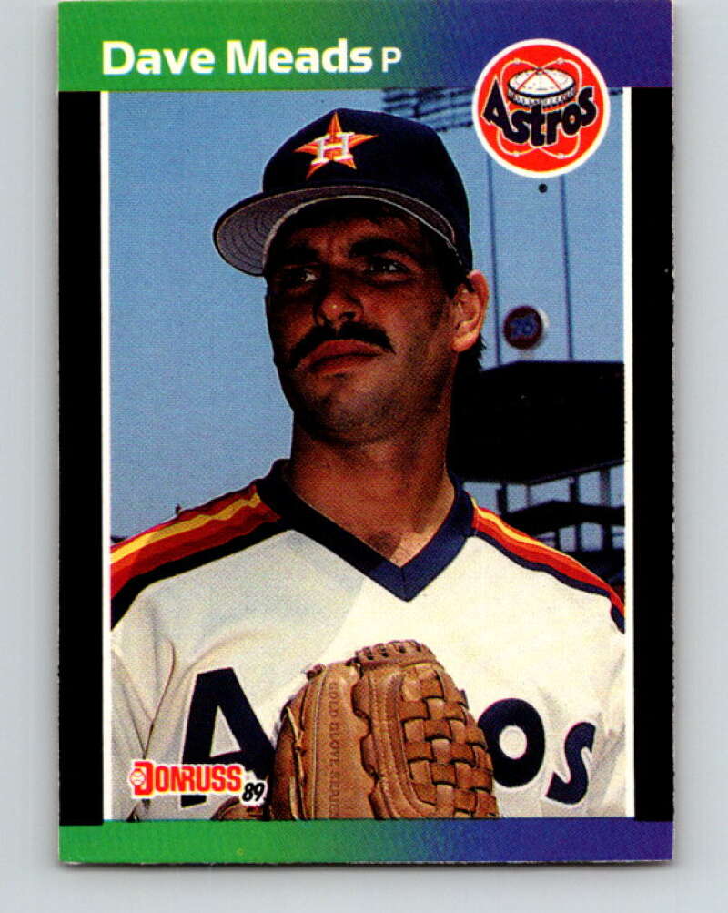 1989 Donruss #424 Dave Meads Mint Houston Astros Image 1