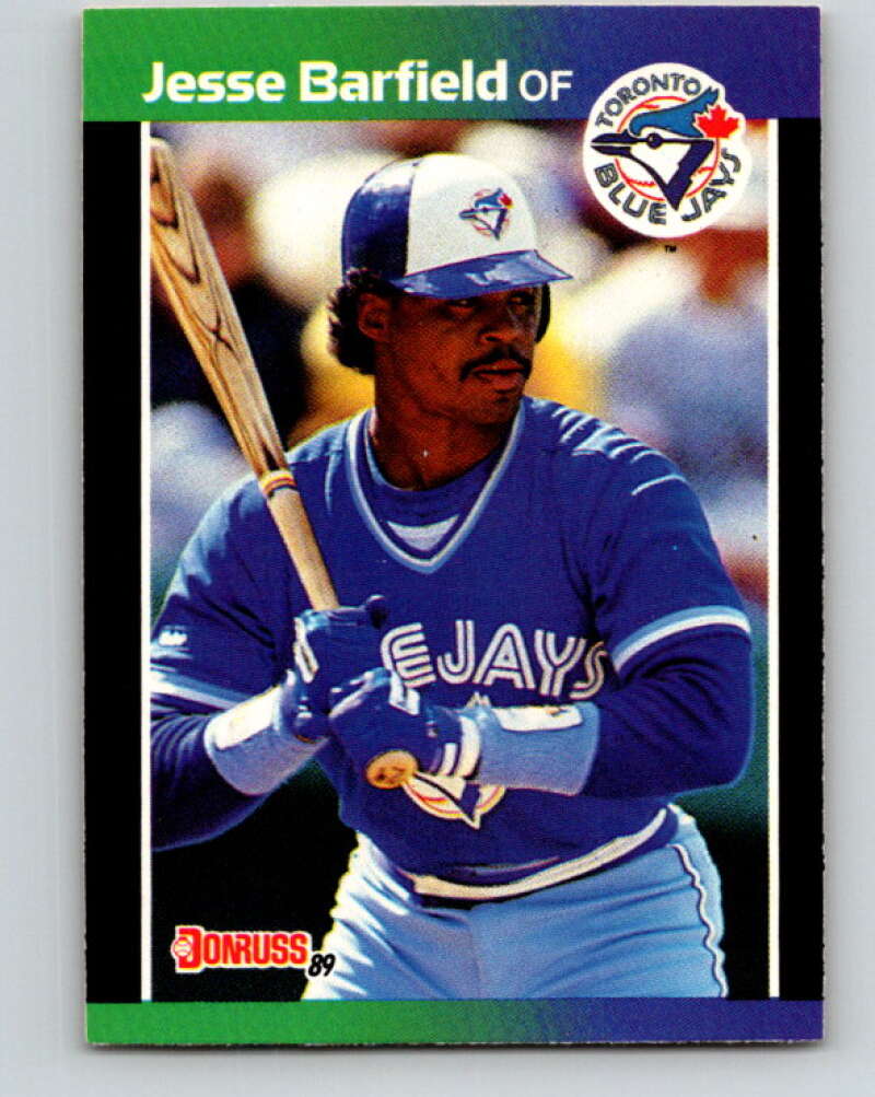 1989 Donruss #425 Jesse Barfield Mint Toronto Blue Jays Image 1