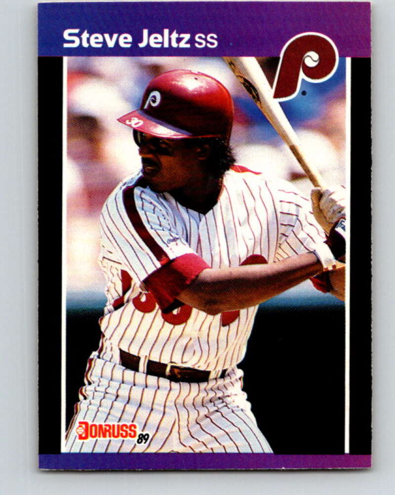 1989 Donruss #431 Steve Jeltz Mint Philadelphia Phillies Image 1
