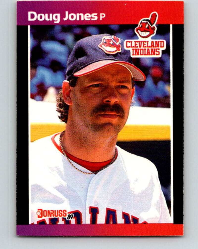 1989 Donruss #438 Doug Jones Mint Cleveland Indians Image 1