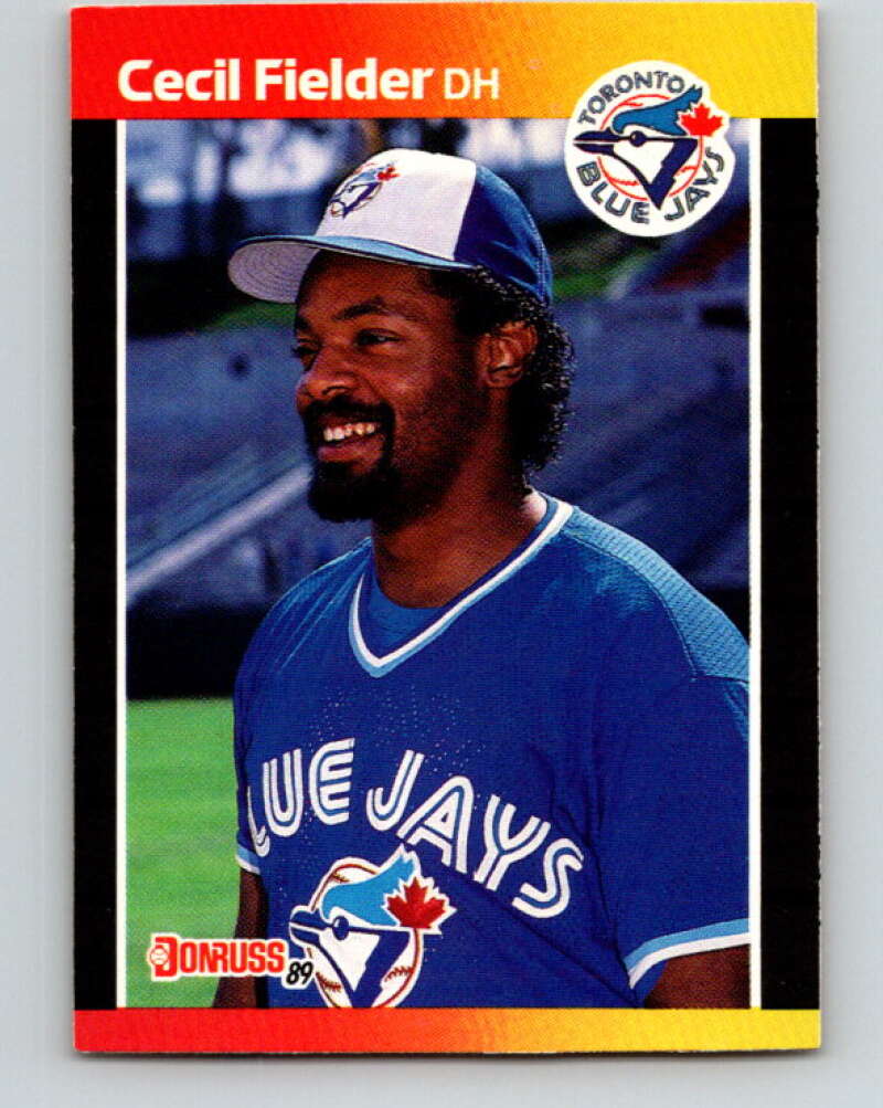 1989 Donruss #442 Cecil Fielder Mint Toronto Blue Jays Image 1