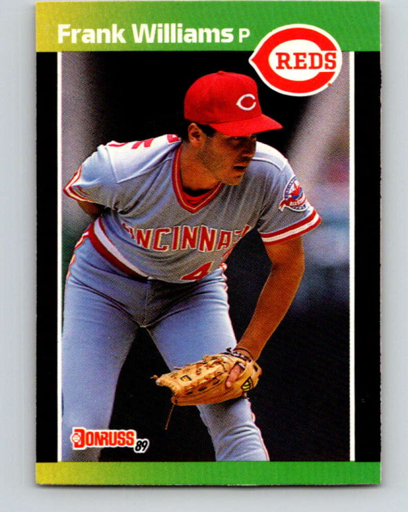1989 Donruss #478 Frank Williams Mint Cincinnati Reds