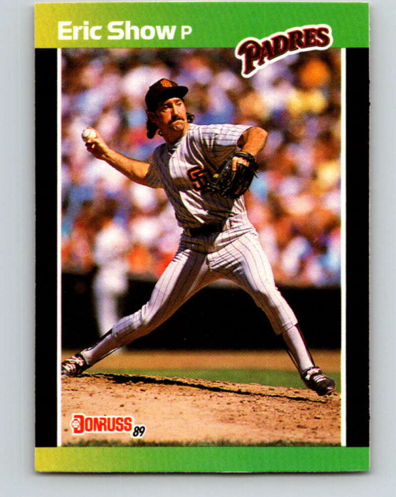 1989 Donruss #482 Eric Show Mint San Diego Padres Image 1