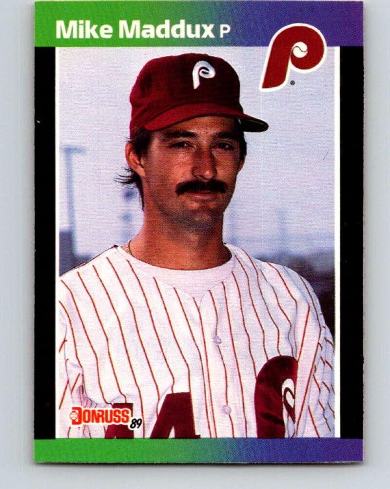 1989 Donruss #487 Mike Maddux Mint Philadelphia Phillies Image 1