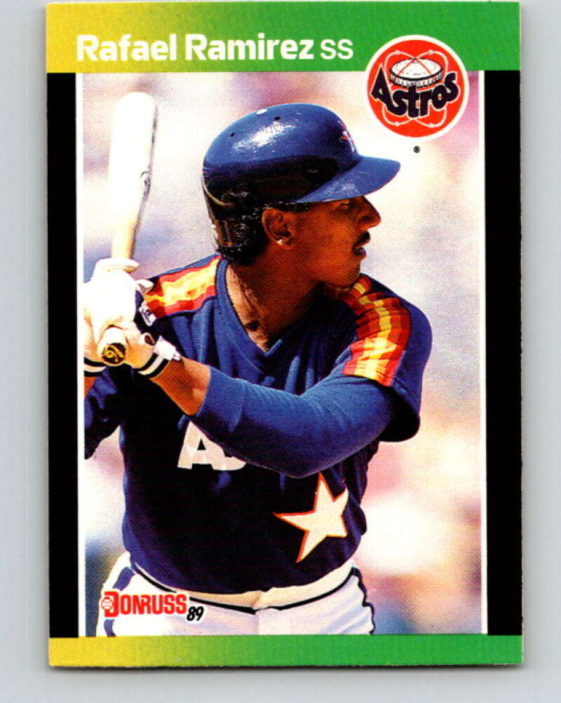 1989 Donruss #509 Rafael Ramirez Mint Houston Astros Image 1