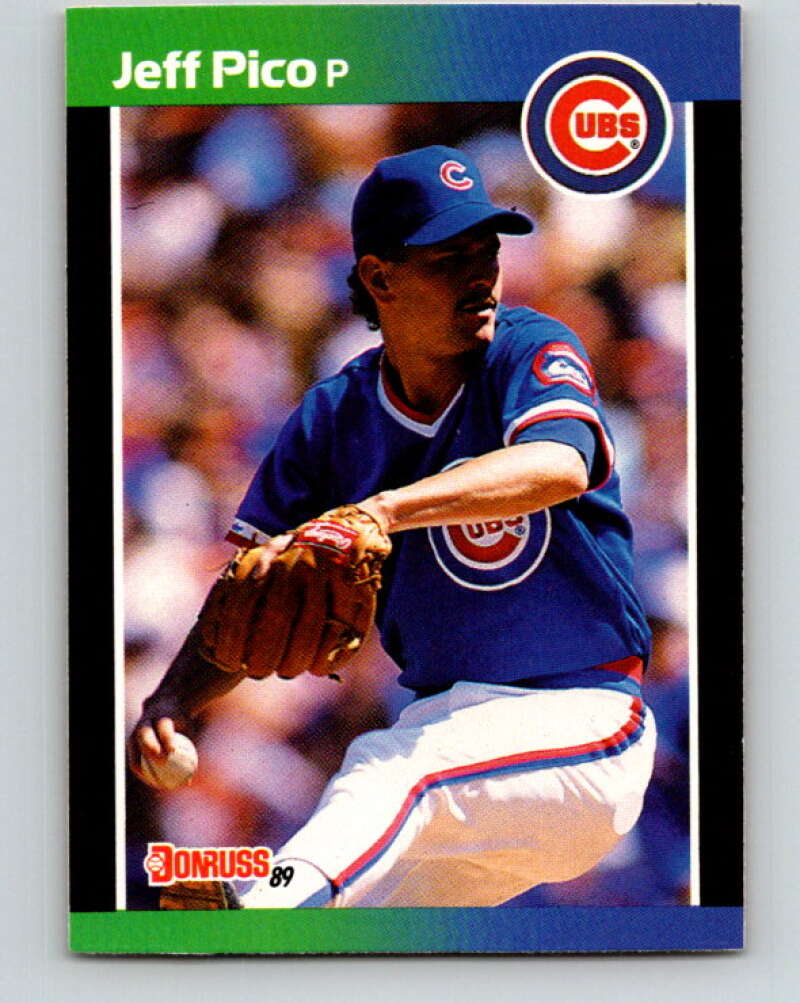 1989 Donruss #513 Jeff Pico Mint Chicago Cubs Image 1