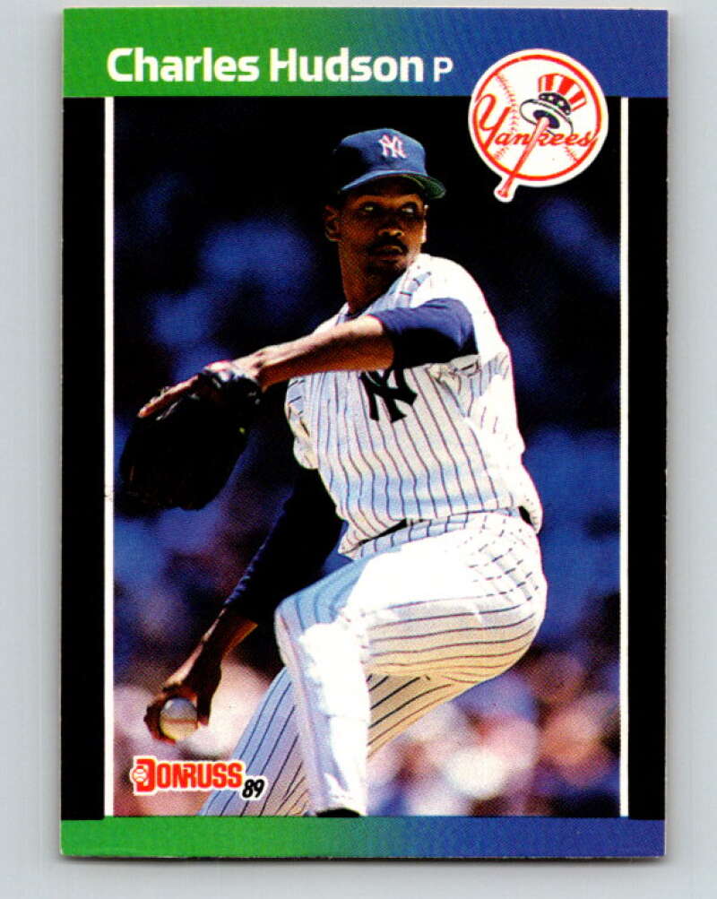 1989 Donruss #514 Charles Hudson Mint New York Yankees Image 1