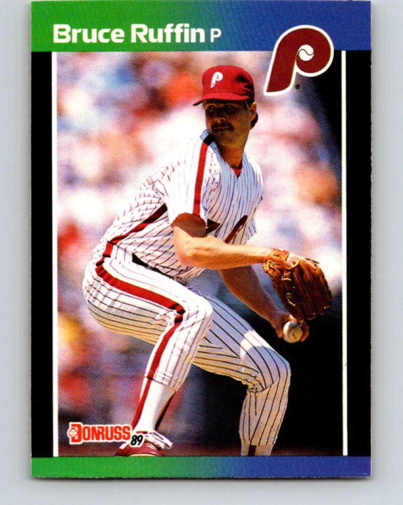 1989 Donruss #515 Bruce Ruffin Mint Philadelphia Phillies Image 1