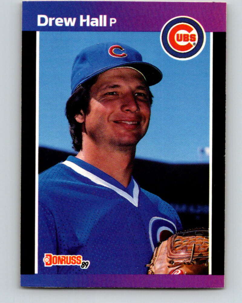 1989 Donruss #522 Drew Hall DP Mint Chicago Cubs Image 1