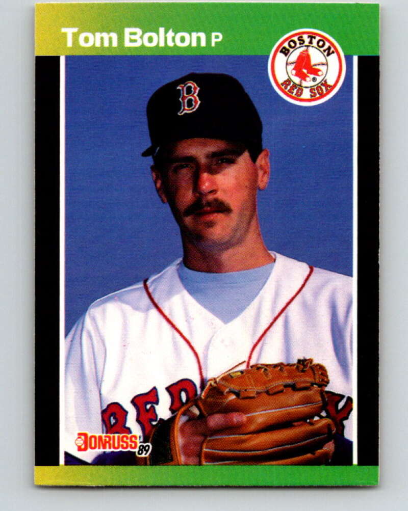 1989 Donruss #539 Tom Bolton DP Mint Boston Red Sox Image 1