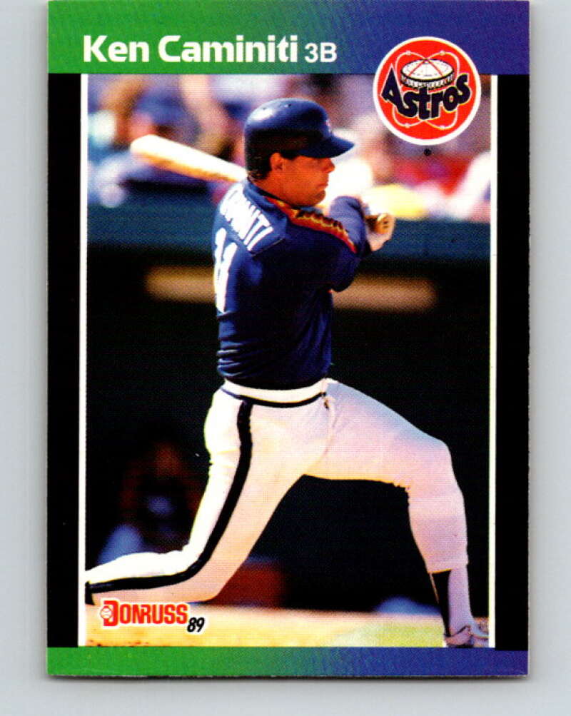 1989 Donruss #542 Ken Caminiti DP Mint Houston Astros Image 1